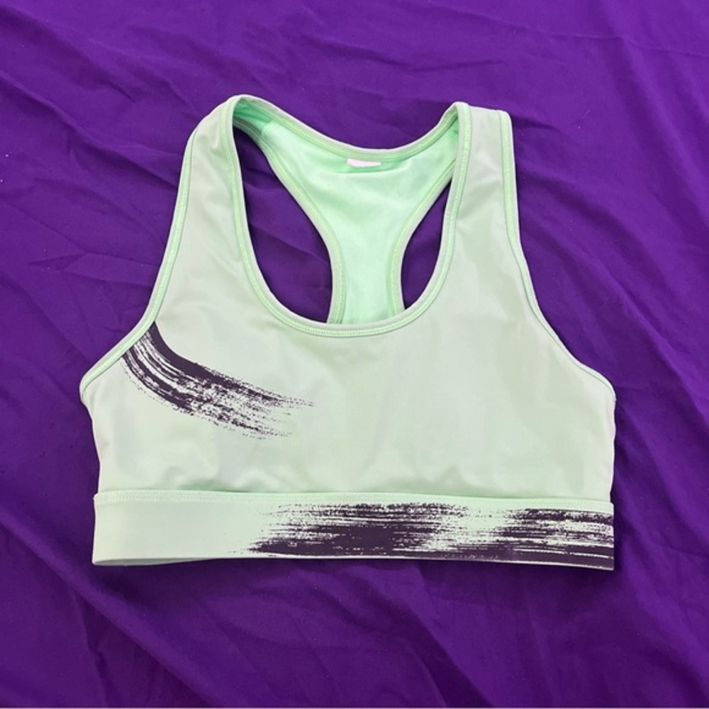 Fabletics Sage Printed Medium Impact Sports Bra - App. Size XS